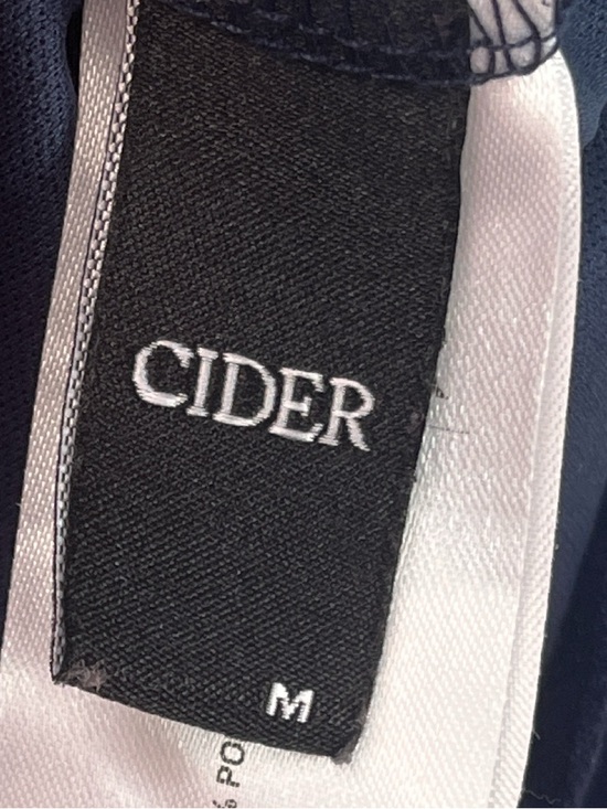 Navy Sparkle Mesh Ruffle Sheath Dress - Picture 3 of 3